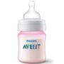 Imagem de Kit 2 Mamadeiras Classica Rosa 125ML e 260ML + 1 Bico 6M+ Philips AVENT SCY119/14