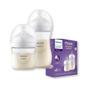 Imagem de Kit 2 mamadeiras petala 150ml + 260ml transparente (scd838/26) - avent