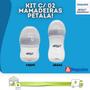 Imagem de Kit 2 Mamadeiras Pétala Transparentes - Pack 125ml e 260ml 02 Petala - Philips Avent