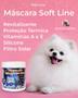 Imagem de Kit 2 Máscara Hidratação Soft Line Pet Clean Gato Cachorro