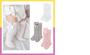 Imagem de kit 2 Meias 3/4 Longa Laço bebê Menina Blogueirinha
