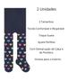 Imagem de Kit 2 Meias Calça Grossa Selene Bebê Em Algodão De Inverno Estampada
