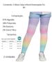 Imagem de kit 2 Meias Calça Infantil Grossa Estampada Fio 80 Algodão Inverno