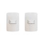 Imagem de Kit 2 - mg b3 conj 1 int simples bipolar 4x2 10a branco