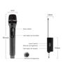 Imagem de Kit 2 Microfone Sem Fio Profissional Uhf Led Com Receptor Ec