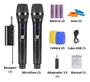 Imagem de Kit 2 Microfones Sem Fio Profissional Uhf Led Com Receptor