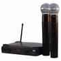 Imagem de Kit 2 Microfones Sem Fio UHF LE-906 Lelong