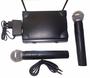 Imagem de Kit 2 Microfones Sem Fio UHF LE-906 Lelong