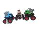 Imagem de Kit 2 Mini Carrinho Monster Truck De Fricção 4X4 360º Brinquedo