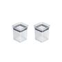 Imagem de Kit 2 Mini Pote Hermetic Tempero Lumini Quadrado 180 ML 1978 Paramount