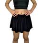 Imagem de Kit 2 Mini Saias Femininas Godê Elástico Lisas Cores Sortidas Suplex Pp ao Plus Size