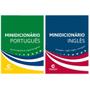 Imagem de Kit 2 Minidicionário Português e Inglês Escolar Educativo