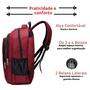 Imagem de Kit 2 Mochila Bolsa Viagem Trabalho Coreana Premium Escolar Mala Masculina Feminina Faculdade- Cores