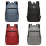 Imagem de Kit 2 Mochilas Bolsa Viagem Resistente Casual Viagem Coreana Prática Masculina Feminina- Cores