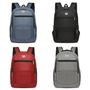 Imagem de Kit 2 Mochilas Mala Bolsas Viagem Resistentes Faculdade Coreana Masculina Feminina Escolar - Cores
