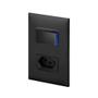 Imagem de Kit 2 Modulo Interruptor Simples Preto Pial Plus+ 611010PT
