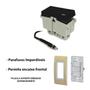 Imagem de Kit 2 Módulos Interruptores Simples Paralelo Refinatto Weg 10a Preto Com Led