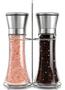 Kit 2 Moedores Manual de Pimenta e Sal em Aço Inox Gourmet - Kazalinda Imagem de Kit 2 Moedores Manual de Pimenta e Sal em Aço Inox Gourmet