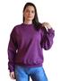 Imagem de Kit 2 Moletons Blusa Feminina Gola Redonda Flanela