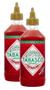 Imagem de Kit 2 Molho De Pimenta Sriracha 256Ml 300G - Tabasco