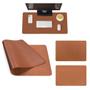 Imagem de Kit 2 Mouse Pad 70X30Cm Grande Tapete De Mesa Slim Castor