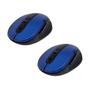 Imagem de Kit 2 Mouse Sem Fio Para Pc E Notebook 2.4ghz Optico Ate 10 Metros Wireless