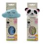 Imagem de Kit 2 Naninhas de Bebê em Animais Modelos Diferentes - Nuvem Azul e Panda Menina - Barros Baby Store