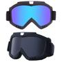 Imagem de Kit 2 Óculos Esqui Jet Ski Snowboard Paintball Motocross Uv