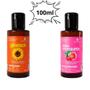 Imagem de Kit 2 Óleo Capilar Natuseiva 100ml - Hidratação e Nutrição para Pele e Cabelos - Abacate, Uva, Mosqueta, Coco e Rícino