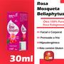 Imagem de kit 2 Óleo Rosa Mosqueta 30ml 100%Puro Bellaphytus com conta gotas