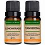 Imagem de Kit 2 Óleos Essenciais 10ml - Lemongrass + Tangerina