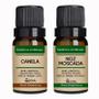 Imagem de Kit 2 Óleos Essenciais 20Ml Canela + Noz Moscada - Puro