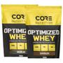 Imagem de Kit 2 Optimized Whey Core Nutrition 900g