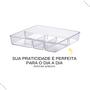 Imagem de kit 2 Organizadores D Gaveta Acrílico C/ Divisória Diamond Modular