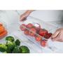 Kit 2 Organizadores De Geladeira Porta Ovos 36 Un Porta Frutas Legumes Verduras 5L Clear Fresh OU Imagem de Kit 2 Organizadores De Geladeira Porta Ovos 36 Un Porta Frutas Legumes Verduras 5L Clear Fresh OU
