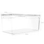 Kit 2 Organizadores De Geladeira Porta Ovos 36 Un Porta Frutas Legumes Verduras 5L Clear Fresh OU Imagem de Kit 2 Organizadores De Geladeira Porta Ovos 36 Un Porta Frutas Legumes Verduras 5L Clear Fresh OU