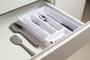 Kit 2 Organizadores Gavetas Divisor Extensor Porta Facas Talheres Armário Cozinha Logic - Ou Imagem de Kit 2 Organizadores Gavetas Divisor Extensor Porta Facas Talheres Armário Cozinha Logic - Ou