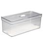 Imagem de Kit 2 Organizadores Transparente Com 2 Telas Retangular Grande