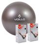 Imagem de kit 2 Overball Bola De Exercícios Yoga Pilates 25cm Vollo