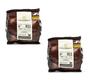 Imagem de Kit 2 Pacotes Chocolate Belga 811 Dark 54,5 Callebaut 400g