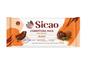 Imagem de Kit 2 Pacotes Cobertura Chocolate Blend Sicao Barra 1kg