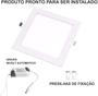 Imagem de Kit 2 Paflons Ilumimax 18W 4000K 1818Ah Embutir Quadrado