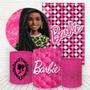 Imagem de Kit 2 Painéis E Capas 3D Sublimado Barbie Fkpc-576