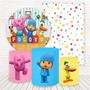 Imagem de Kit 2 Painéis E Capas 3D Sublimado Pocoyo Fkpc-1653