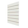 Imagem de Kit 2 Painel Canaletado Branco Mdf Para Loja 0,90x0,60m + 10 Ganchos Preto de 15cm