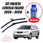 Imagem de Kit 2 Palhetas Limpador De Parabrisa Dianteiro Corolla Fielder 2004 - 2008