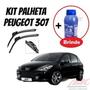 Imagem de Kit 2 Palhetas Limpador De Parabrisa Dianteiro Peugeot 307 / 2001 a 2012