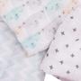 Imagem de Kit 2 Panos de boca para Bebê Soft Estampado Super Absorvente E Macia C/ Prendedor De Chupeta