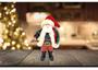 Imagem de Kit 2 Papai Noel Decorativo Premium Casaco Xadrez Verde e Vermelho 18cm - Master Christmas