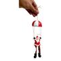 Imagem de Kit 2 Papai Noel Paraquedista Resina Enfeite Decoração Natal  Paraquedas Natalino